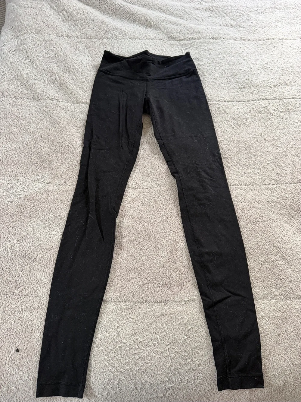 Women’s Black Low-Waist Lululemon Leggings